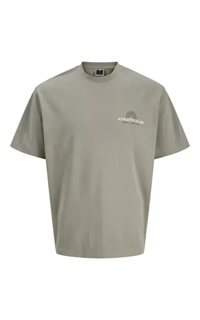 Jack & Jones Jcoathletıco Graphic Erkek T-Shirt 12285727          Shadow