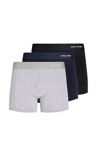 Jack & Jones Gabriel Erkek 3'lü Boxer Bambu
         Black