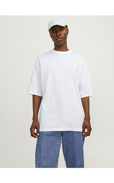 Jack & Jones Jjecharge Erkek T-Shirt 12259975          White