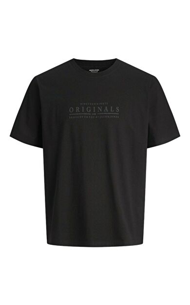 Jack & Jones Jorcatskills Minimal Erkek Tişört 12290315
         Siyah