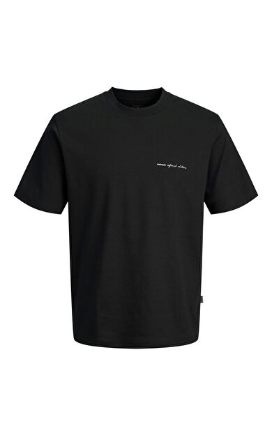 Jack & Jones Jprblaowen Ss Branding Erkek T-Shirt 12292397
         Black