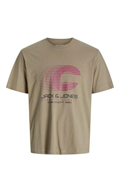 Jack & Jones Jcovibrant Erkek T-Shirt 12277744          Haki
