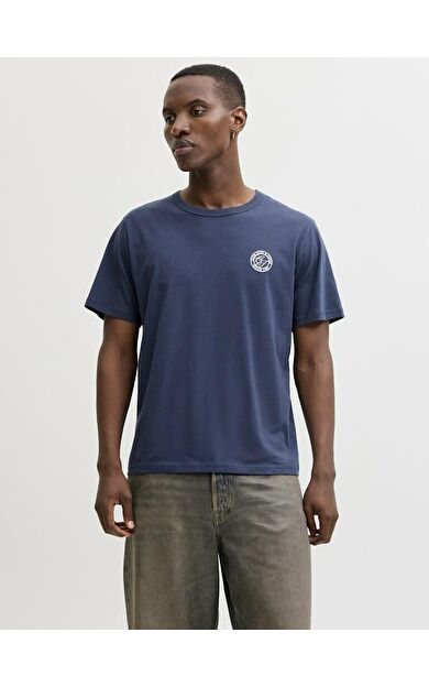 Jack Jones Allıan Relax Fit Bisiklet Yaka Erkek Tişört 12288107