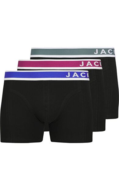 Jack Jones Aston Solıd 3 Lü Paket Erkek Boxer 12281991