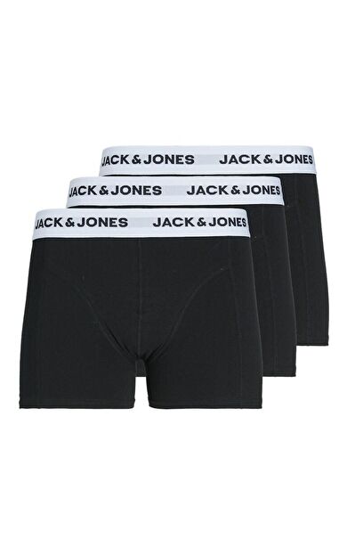 Jack Jones Basıc Whıte Wb 3 Lü Paket Erkek Boxer 12213629
