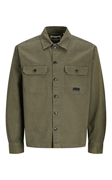 Jack Jones Ben Classıc Fusıon Badge Relax Fit  Erkek Ceket 12293685