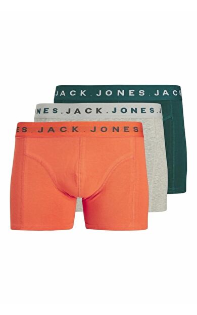 Jack Jones Bennett Solıd 3 Lü Paket Erkek Boxer 12285142