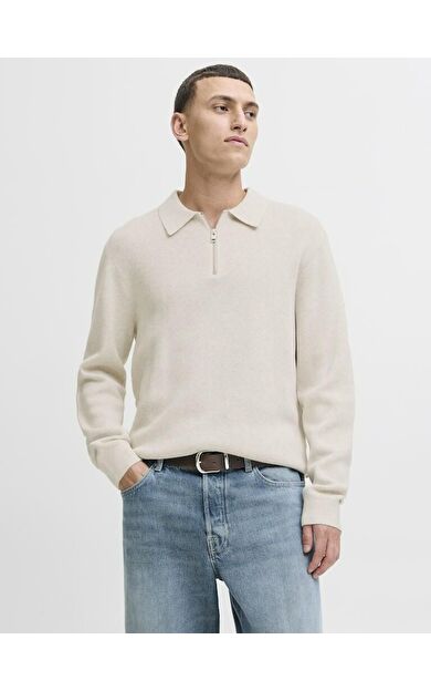 Jack Jones Blamılano Polo Yaka Relax Fit Erkek Kazak 12281743