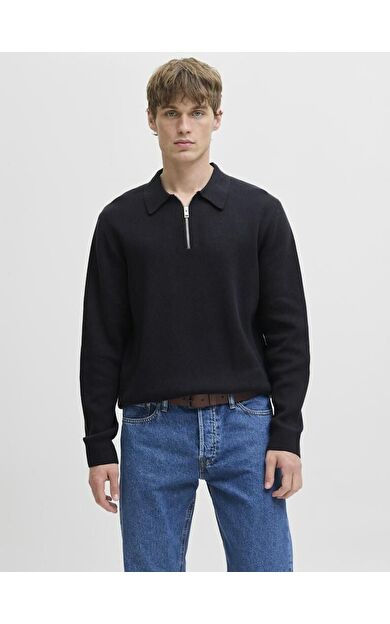 Jack Jones Blamılano Polo Yaka Relax Fit Erkek Kazak 12281743