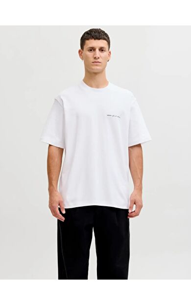 Jack Jones Blaowen Relax Fit Erkek Tişört 12292397