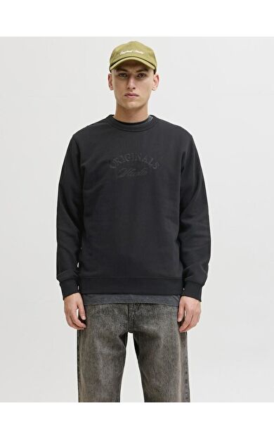 Jack Jones Bleecker Brandıbg Relax Fit Erkek Sweat 12286775