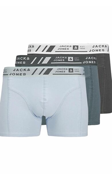 Jack Jones Cangus Solıd 3 Lü Paket Erkek Boxer 12277576