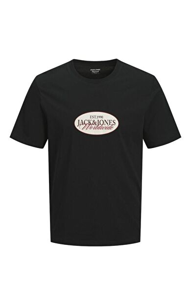 Jack Jones Catskılls Front Logo Regular Fit Erkek Tişört 12297891