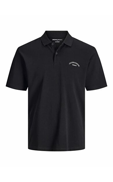 Jack Jones College Logo Regular Fit Erkek Polo Yaka Tişört 12288360