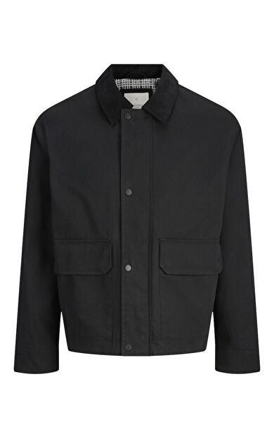 Jack Jones Crıver Utılıty Erkek Ceket 12284930 12284930-Black