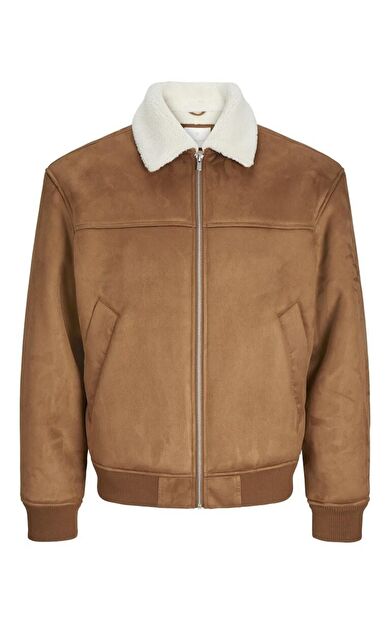 Jack Jones Cted Bomber Erkek Ceket 12266798 12266798-Toffee