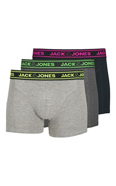 Jack Jones Ethan Solıd 3 Lü Paket Erek Boxer 12260072