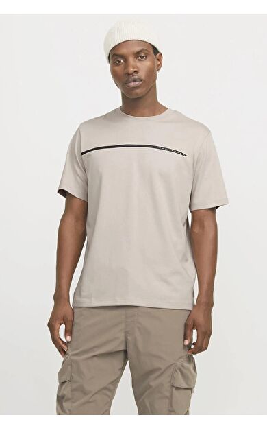 Jack Jones Fusıon Full Brendıng Erkek Tişört 12273120