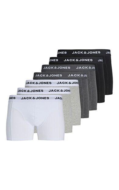 Jack Jones Jacjj Solıd Trunks 7 Pack Boxer 12285371