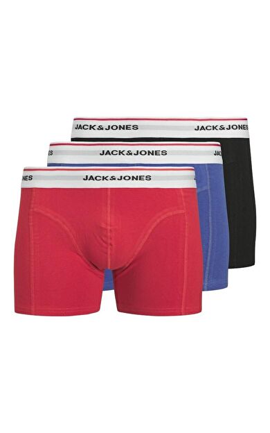 Jack Jones Jackayden Solıd Trunks 3 Pack Sn Boxer 12281999