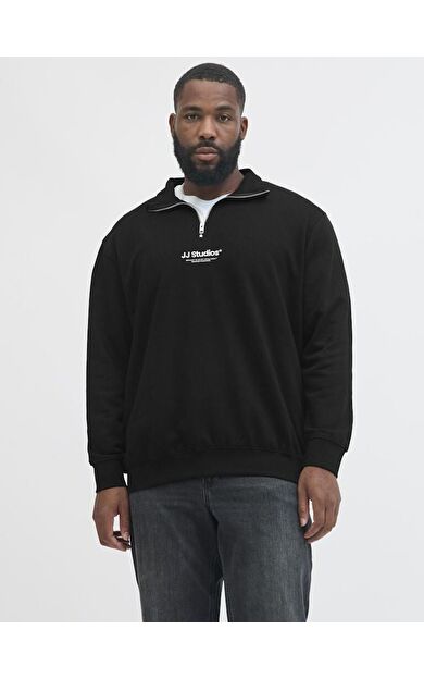 Jack Jones Jjesoho Sweat Quarter Zıp Hn Noos Pls Sweat 12279519