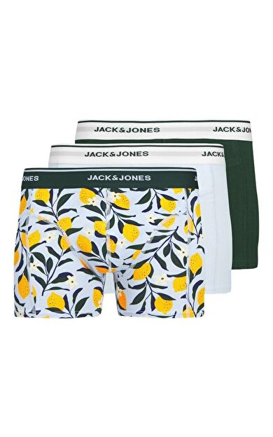 Jack Jones Lemon 3 Lü Paket Erkek Boxer 12286180