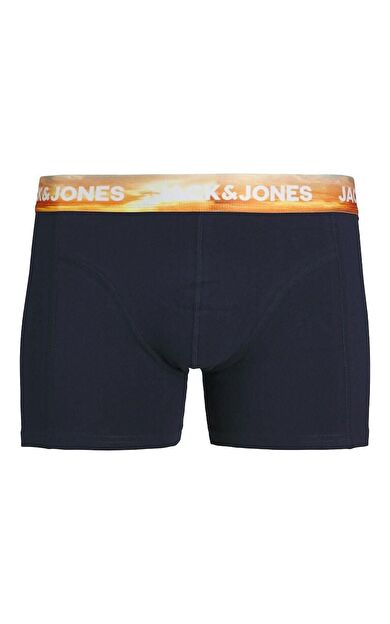 Jack Jones Luca Solıd Erkek Boxer 12260589 12260589-Navy yello
