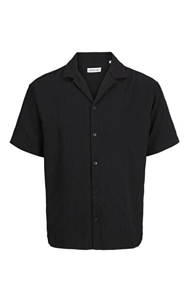 Jack Jones Matteo Resort Relax Fit Erkek Gömlek 12269636-Black
