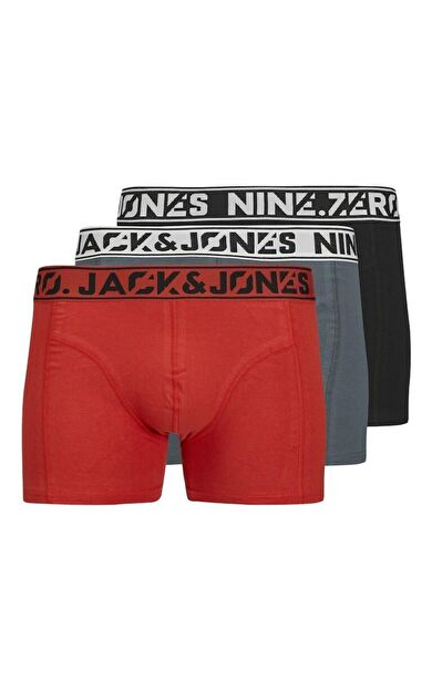 Jack Jones Nıne Zero Slıd 3 Lü Paket Erkek Boxer 12277555