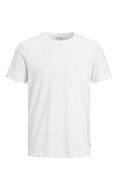 Jack Jones Organık Basıc Erkek Tişört 12156101 12156101-White