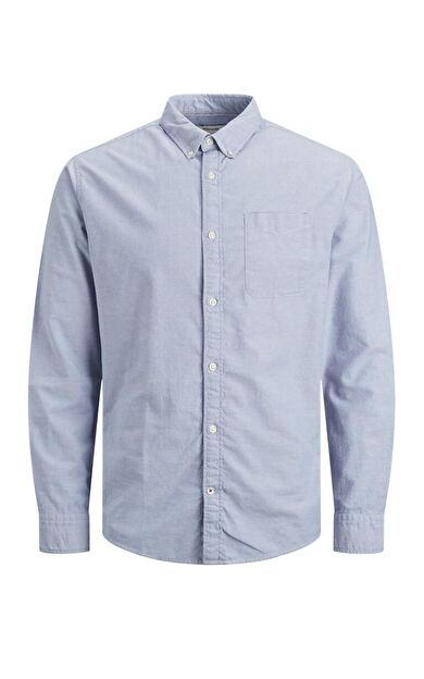 Jack Jones Oxfort Erkek Gömlek 12182486 12182486-Cashmere B