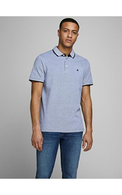 Jack Jones paulos Polo Yaka Erkek Tişört 12136668 12136668-Bright Cob