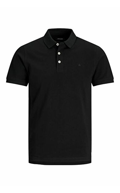 Jack Jones paulos Polo Yaka Erkek Tişört 12136668 12136668-Black