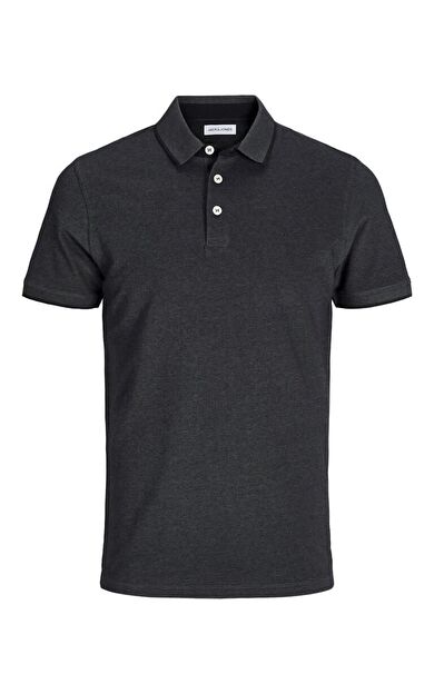 Jack Jones paulos Polo Yaka Erkek Tişört 12136668 12136668-Dark Grey