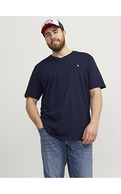 Jack Jones Peulos Büyük Beden Erkek Tişört 12253778