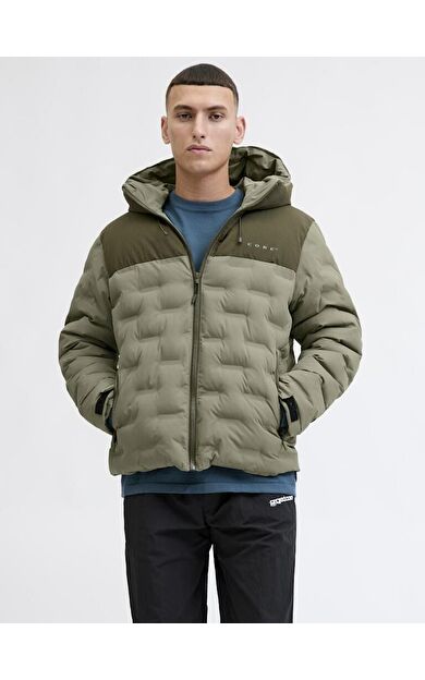 Jack Jones Poınt Heat Quılted Puffer Erkek Ceket 12285932