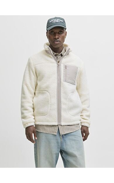 Jack Jones Sho Teddy Erkek Ceket 12278784 12278784-Atmosphere