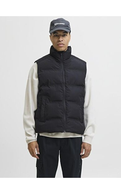 Jack Jones Soho Erkek Yelek 12278751 12278751-Black