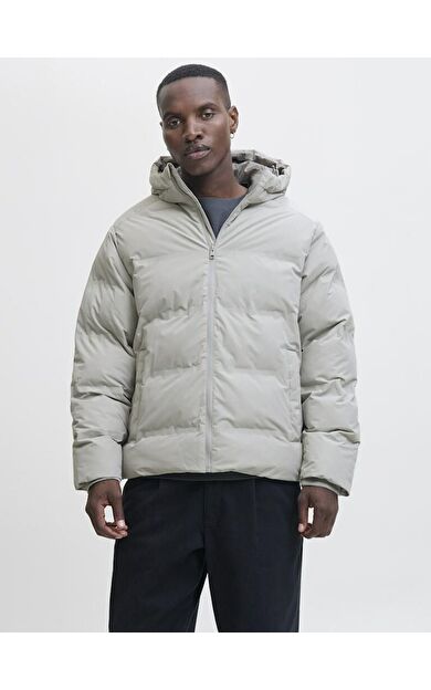 Jack Jones Soho Puffer Kapüşonlu Erkek Ceket 12278749