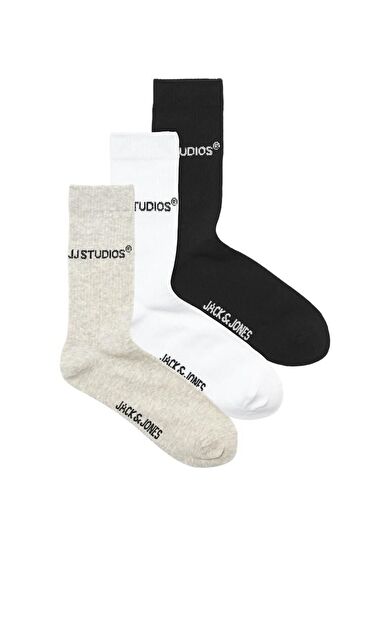 Jack Jones Soho Tennıs 3 Lü Paket Erkek Çorap 12280165