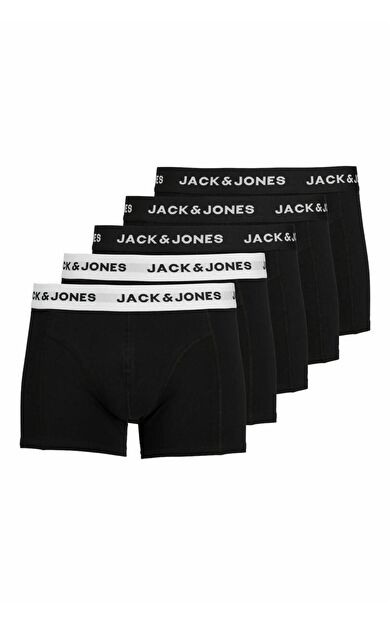 Jack Jones Solıd 5 Li Paket Erkek Boxer 12254366