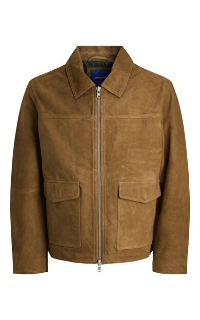 Jack Jones Suede Hakiki suet Erkek Ceket 12278575