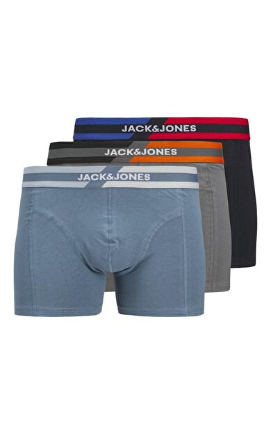 Jack Jones Teve Solıd 3 Lü Paket Erkek Boxer 12268486