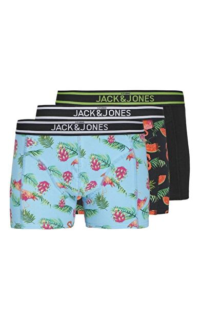 Jack Jones Watermelon 3 Lü Paket Erkek Boxer 12273099