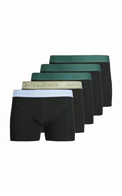 Jack Jones Wesley Solıd 5 Li Paket Erkek Boxer 12294699