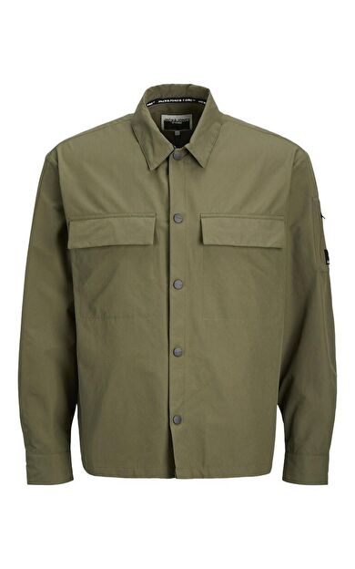 Jack Jones Obly Fusıon Tech Overshırt Relax Fit Erkek Gömlek 12290687