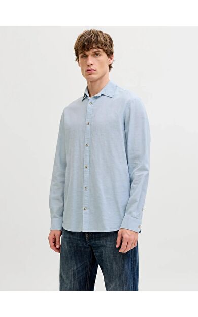 Only Summer Lınen Blent Regular Fit Erkek Gömlek 12289174