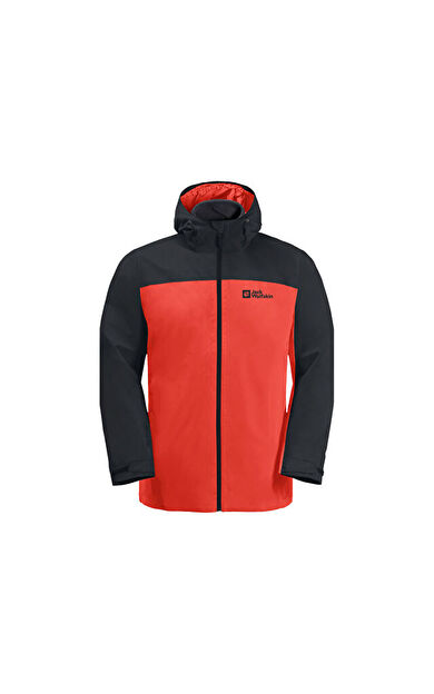 Jack Wolfskin Taubenberg 3in1 Jkt M Erkek Outdoor Montu 1115311-2193 Kırmızı