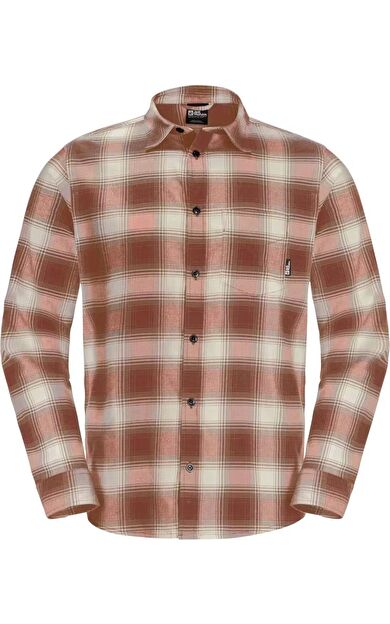 Jack Wolfskin 1403801-J0126 Wanderweg M Erkek Outdoor Gömlek