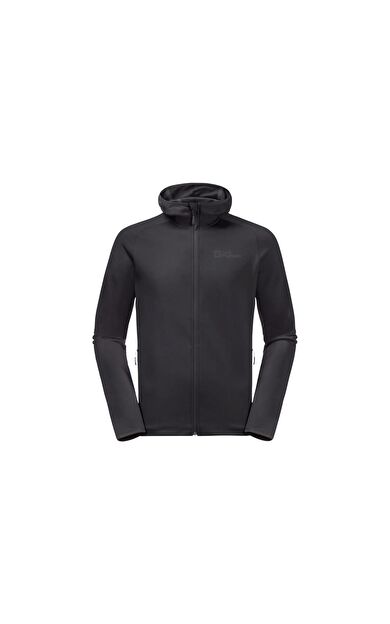 Jack Wolfskin 1710541-6350 Baiselberg Hooded Fz M Erkek Polar Ceket